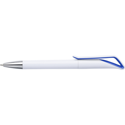 Picture of BALL PEN with Geometric Cap in Blue