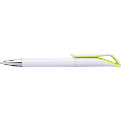 Picture of BALL PEN with Geometric Cap in Pale Green