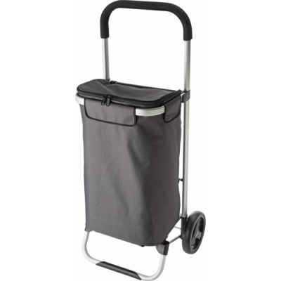 Picture of COOLER, SHOPPING TROLLEY in Grey.