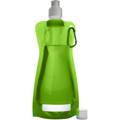 Picture of FOLDING WATER BOTTLE (420ML) in Pale Green.