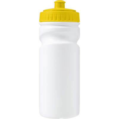 Picture of RECYCLABLE SINGLE WALLED BOTTLE (500ML) in Yellow