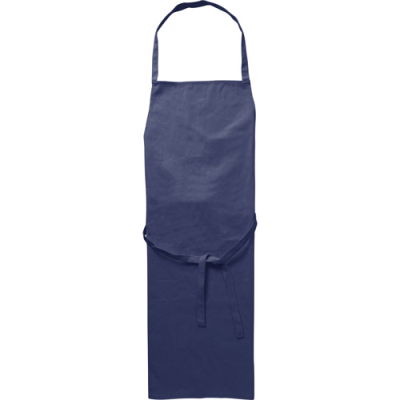 Picture of COTTON APRON in Blue.