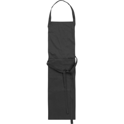 Picture of COTTON with Polyester Apron in Black.