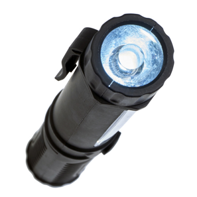 Picture of WORK LIGHT & TORCH with Cob Lights in Black.