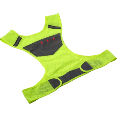 Picture of REFLECTIVE SPORTS VEST in Yellow.