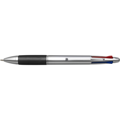 Picture of 4 COLOUR PLASTIC BALL PEN in Black