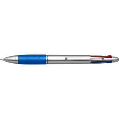 Picture of 4 COLOUR PLASTIC BALL PEN in Blue