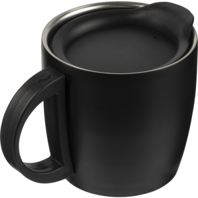 Picture of TRAVEL MUG (350 ML) in Black.