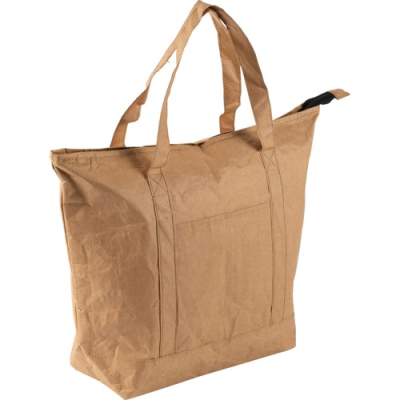 Picture of COOLER SHOPPER TOTE BAG in Brown.