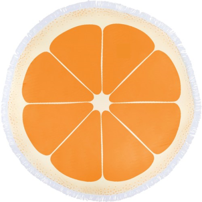 Picture of MICROFIBRE BEACH TOWEL in Orange.