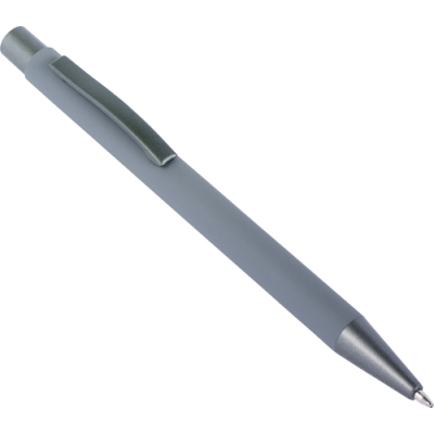 Picture of BALL PEN with Rubber Finish in Grey