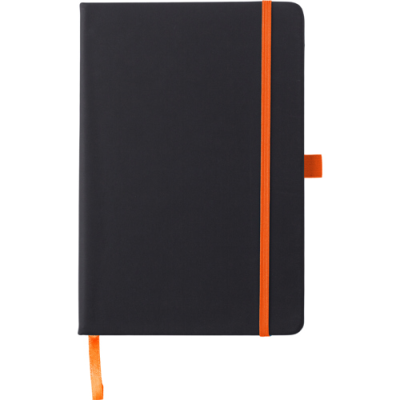 Picture of NOTE BOOK (APPROX A5) in Orange.