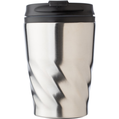 Picture of STAINLESS STEEL METAL MUG (325ML) in Silver