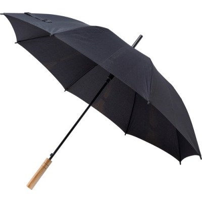 Picture of RPET PONGEE (190T) UMBRELLA in Black