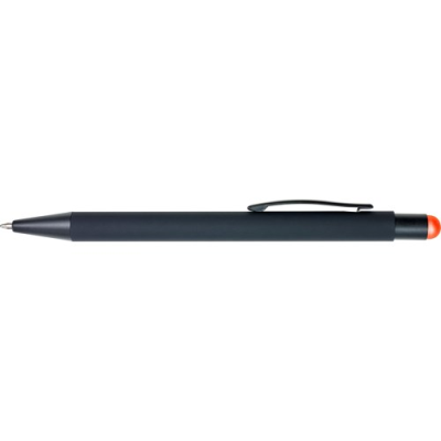 Picture of RUBBER BALL PEN in Orange