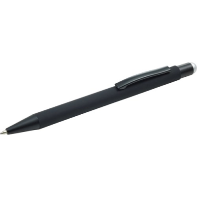 Picture of RUBBER BALL PEN in Silver