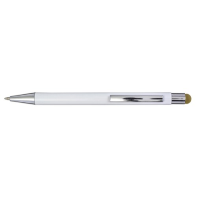 Picture of ALUMINIUM METAL AND PLASTIC BALL PEN in Gold