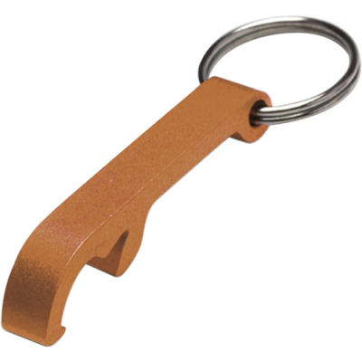 Picture of THE CITY - BOTTLE OPENER KEYRING in Orange