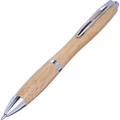 Picture of THE IMOLA - BAMBOO BALL PEN in Brown