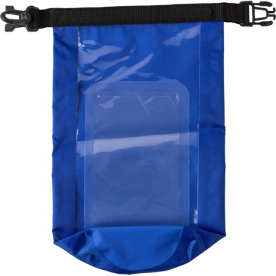 Picture of WATERTIGHT BAG in Cobalt Blue.