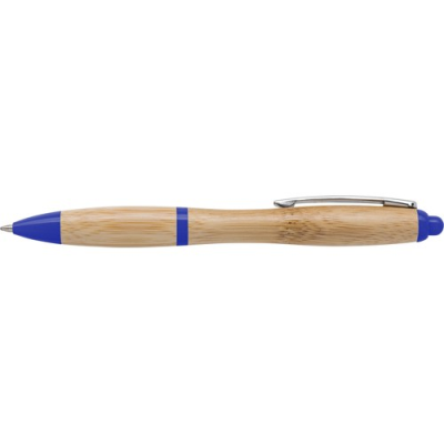 Picture of BAMBOO BALL PEN in Blue.