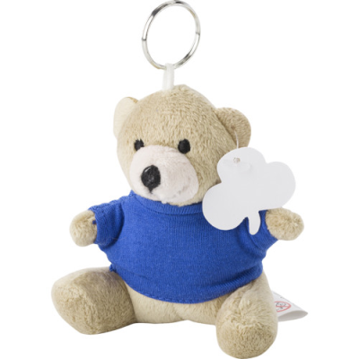 Picture of TEDDY BEAR KEYRING in Cobalt Blue