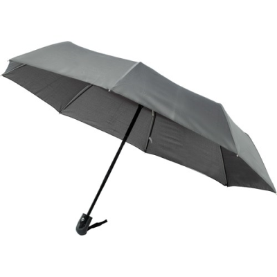 Picture of FOLDING PONGEE UMBRELLA in Black