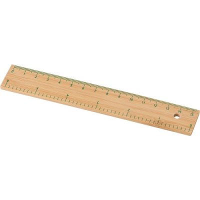 Picture of BAMBOO RULER (15CM) in Brown