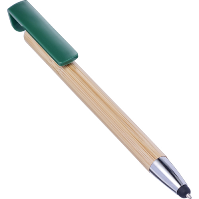 Picture of BAMBOO BALL PEN AND STYLUS in Green.