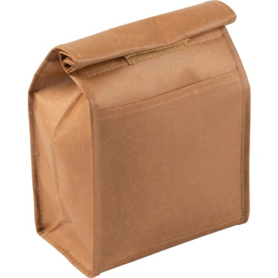 Picture of NON-WOVEN COOL BAG in Brown.