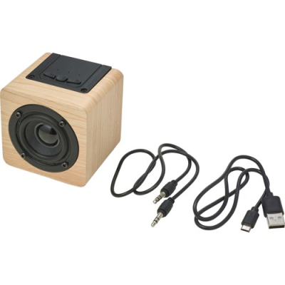 Picture of WOOD SPEAKER in Brown.