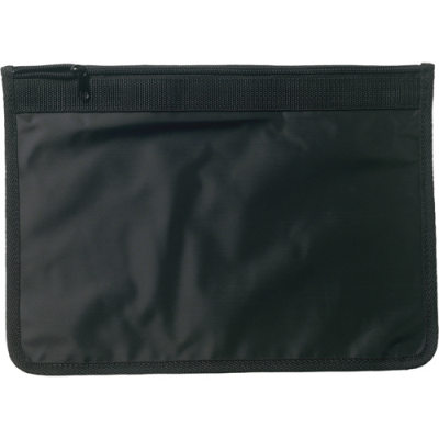 Picture of NYLON DOCUMENT BAG in Black.