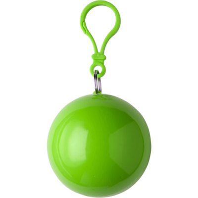 Picture of PONCHO in a Plastic Ball in Light Green