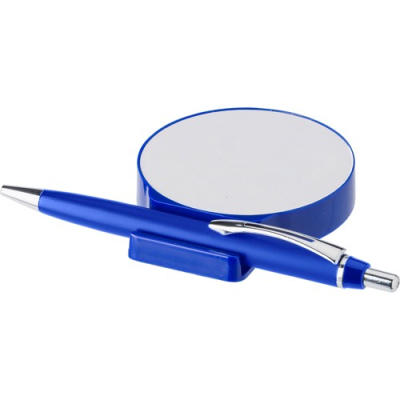 Picture of PEN HOLDER with Ball Pen in Blue.