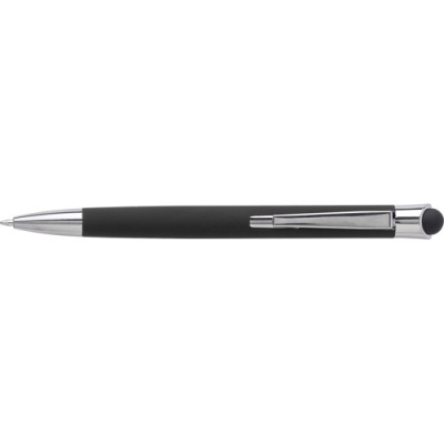 Picture of ALUMINIUM METAL BALL PEN in Black