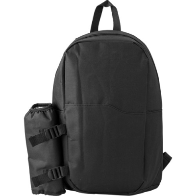 Picture of COOLER BACKPACK RUCKSACK in Black.