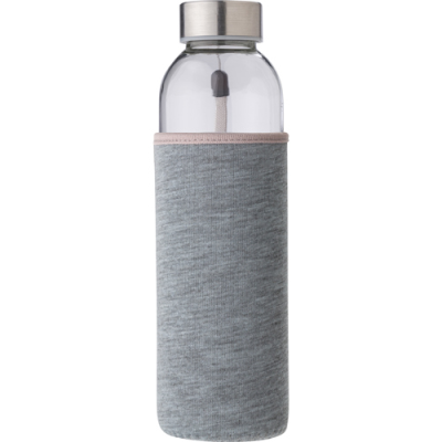 Picture of GLASS DRINK BOTTLE (500ML) in Grey