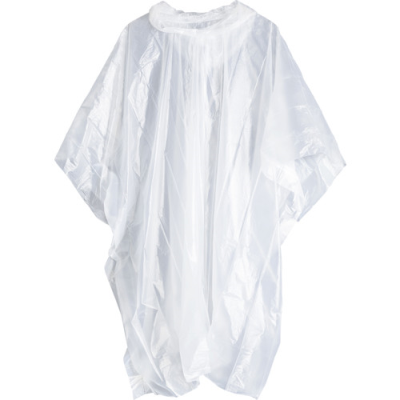 BIODEGRADABLE PONCHO in Neutral.