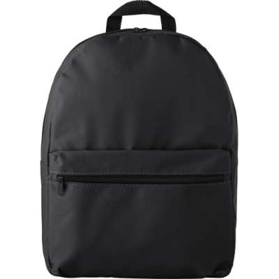 Picture of POLYESTER (600D) BACKPACK RUCKSACK in Black.