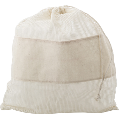 Picture of NATURAL COTTON MESH BAGS in Khaki