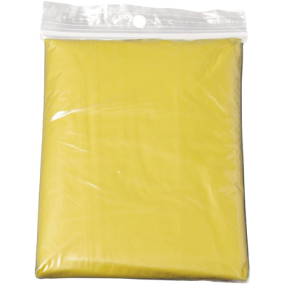 Picture of FOLDING PONCHO in Yellow.