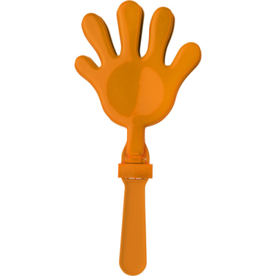 HAND CLAPPER in Orange.