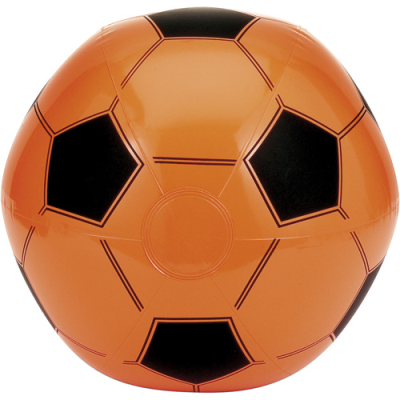 Picture of INFLATABLE FOOTBALL in Orange.