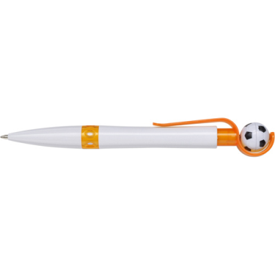 Picture of FOOTBALL BALL PEN in Orange.