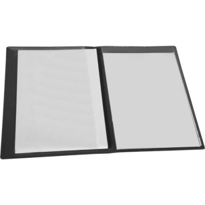 Picture of A5 PLASTIC DOCUMENT FOLDER in Black