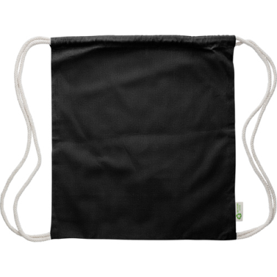 Picture of RECYCLED COTTON DRAWSTRING BAG