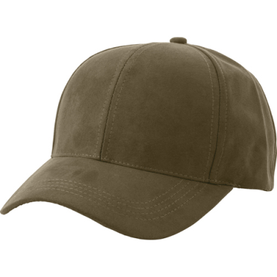 Picture of SUEDE CAP in Green.