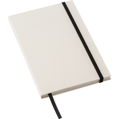 Picture of RECYCLED MILK CARTON NOTE BOOK (A5) in Black & White