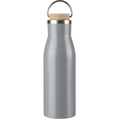 Picture of RECYCLED STEEL BOTTLE (500ML) in Grey