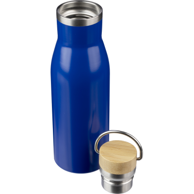 Picture of RECYCLED STEEL BOTTLE (500ML) in Blue